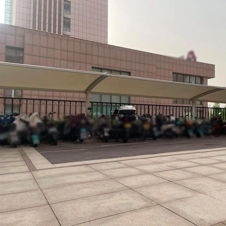 讷河市膜结构电动车棚